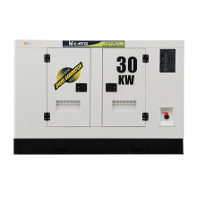 CE ISO 40KVA 30 kW Wasser gekühlt 1500 U / min digitales Panel und automatischer Transferschalter Dieselgenerator